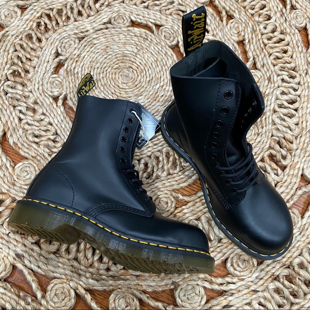 Dr. Martens 1919 10-Eye Steel Toe Boot Sz 8 NWT
